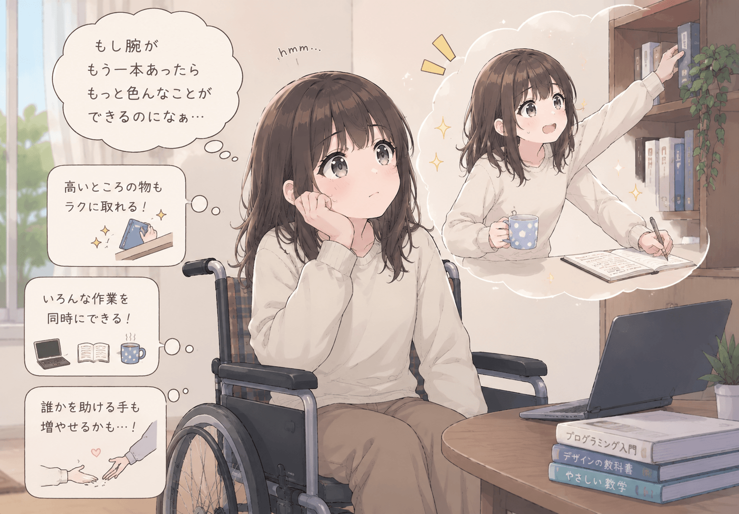 もしもう一本腕があれば